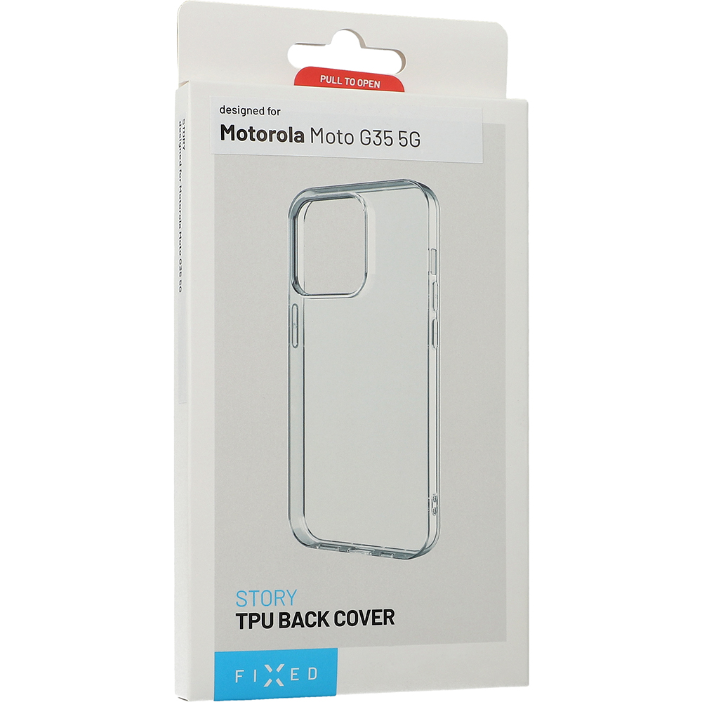 Etui Fixed Story do Motorola Moto G35 5G, przezroczyste